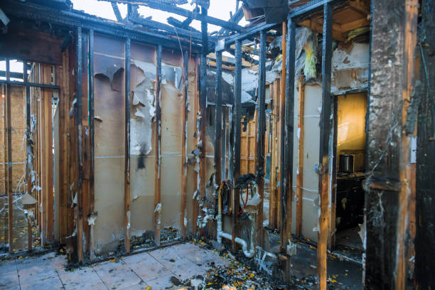 Professional Emergency Fire Cleanup technician working in Sanibel, FL